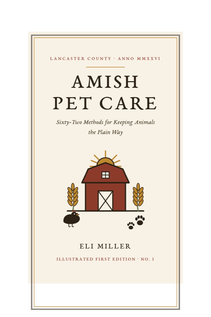 Amish Pet Care — illustrated first edition cover
